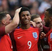 Младок от Юнайтед ще води атаката на Англия срещу Германия
