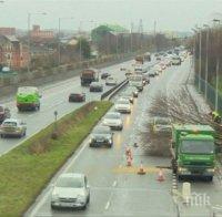 ЛОШО! Бурните ветрове в Германия убиха един човек 