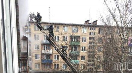 взрив газ санкт петербург младеж излетя прозореца петия етаж