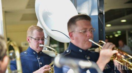 оркестърът американските ввс изнесе концерт българия