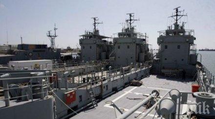 американски десантен кораб навлезе черно море отивал румъния учение