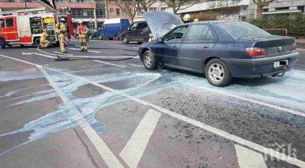 ужас берлин бургаски автомобил запали метри българското посолство