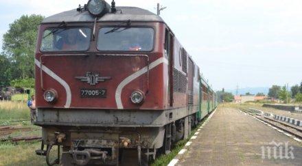 влак прегази баба гарата зверино