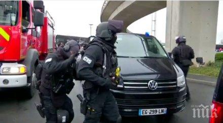 нов ужас париж неизвестен открил огън военен патрул един войник ранен