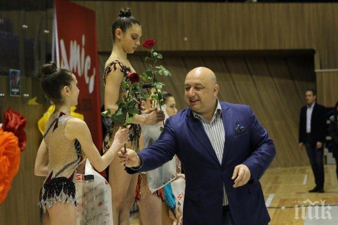 Красен Кралев поздрави победителките в 21-то издание на международния турнир „Руми и Албена“ във Варна