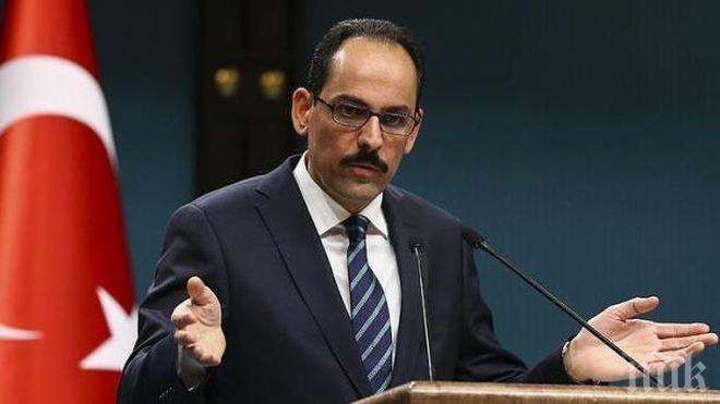 Ибрахим Калън: Напълно е ясно, че Германия подкрепя тероризма