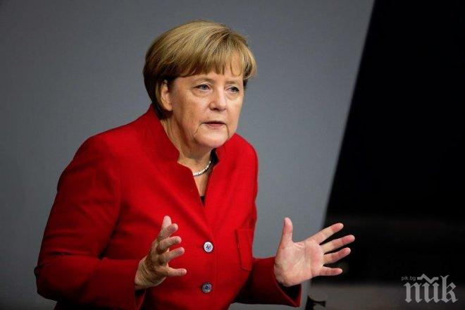 Меркел е доволна, че Тръмп отделя внимание за нормализирането на ситуацията в Донбас

