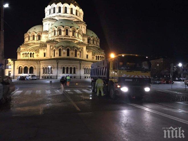 Чисто! Измиха ул. Оборище след фермерския пазар