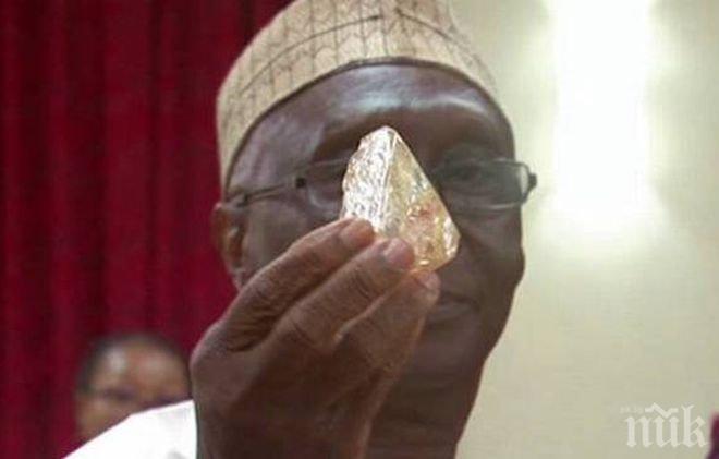 Проповедник откри един от най-големите диаманти в света и го подари на властта