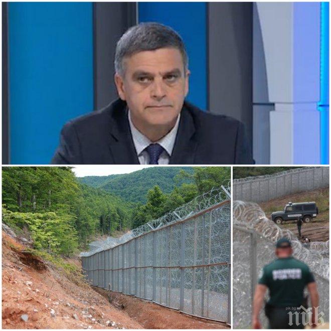ИЗВЪНРЕДНО! Вицепремиерът Стефан Янев спешно инспектира границата с Турция, има ли натиск и готова ли е оградата…