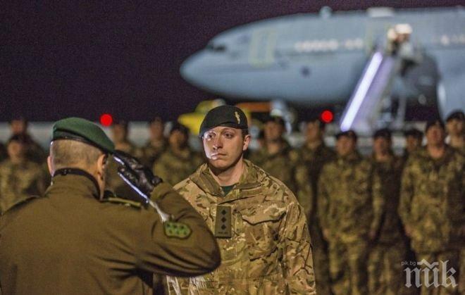 Великобритания разполага свои войски в Естония срещу руската агресия