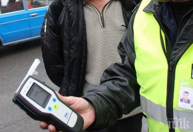 9 души пипнати да карат пияни в София за 24 часа