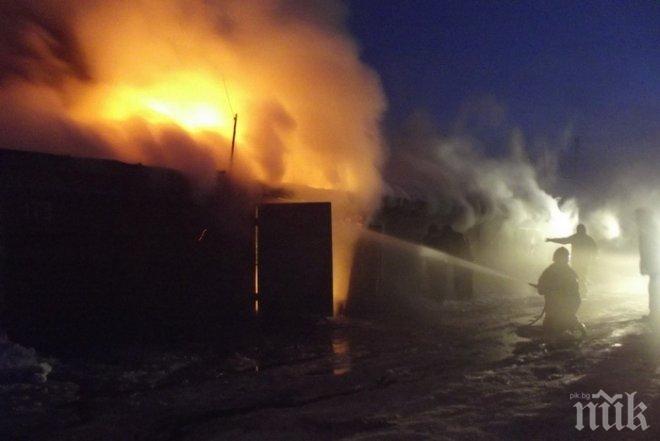 Печка запали атракционен комплекс в Арбанаси, едвам го спасиха