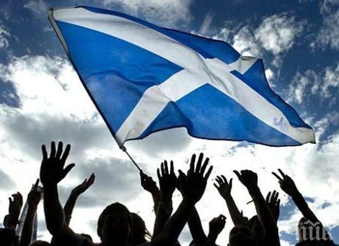 Според социологическите проучвания шотландците са разделени относно референдума за независимост преди Брекзит