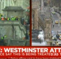 КРИЗАТА В ЛОНДОН: Ранени осеяха Уестминстърския мост! Заловени са двама заподозрени за тероризма (ШОКИРАЩО ВИДЕО 18+)