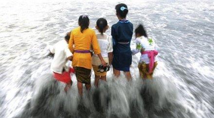 рихтер разтърси остров бали