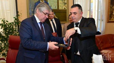 руският посланик първо посещение сливен договаря взаимодействия туризма културата