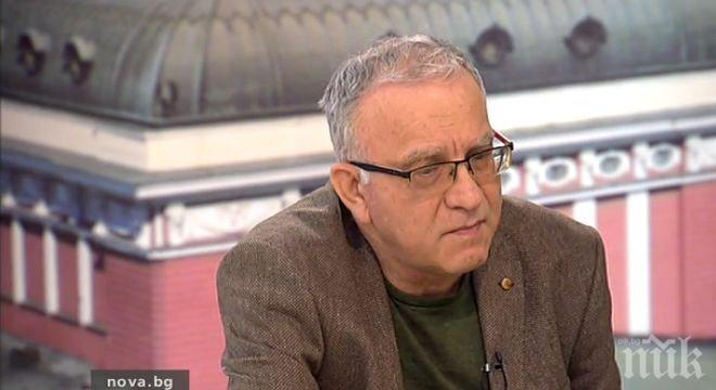 Цветозар Томов паднал по стълби, загледан в телефона си