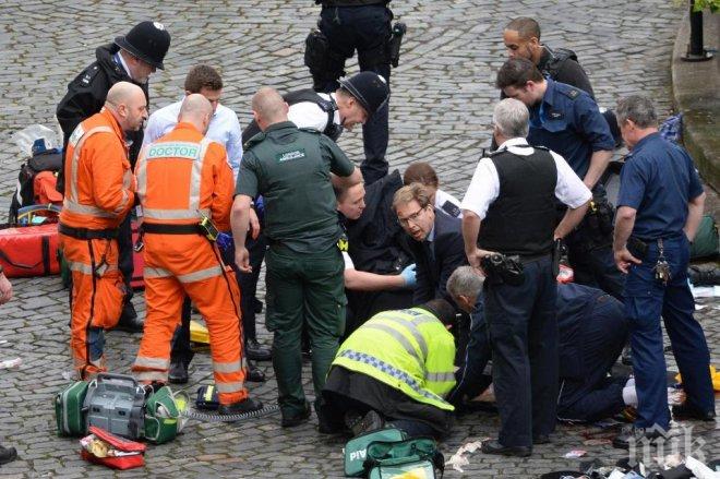 ОЩЕ ЕДНА ЖЕРТВА! Броят на загиналите при атентата в Лондон вече е пет