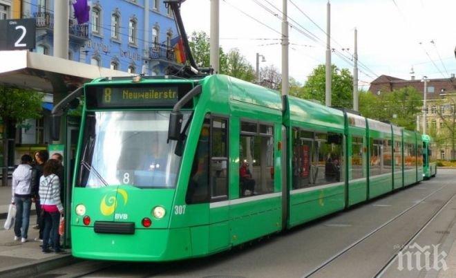ПРИДОБИВКА! Швейцарски трамваи ще возят столичани