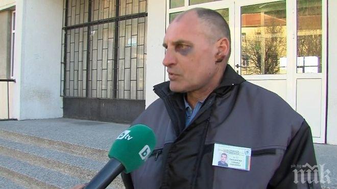 Екшън в сливенско училище! Пиян родител нахлу с нож и се нахвърли върху охраната