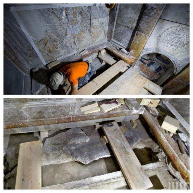 Завърши реставрацията на Божи гроб в Ерусалим