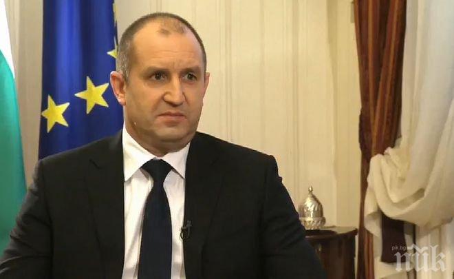 Румен Радев в отговор на Ердоган: България се води от своите закони, а не от чуждите емоции