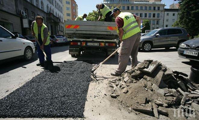 Ето кои улици и кога ще се ремонтират това лято в София
