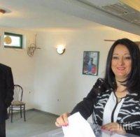 Лиляна Павлова гласува във Варна 
