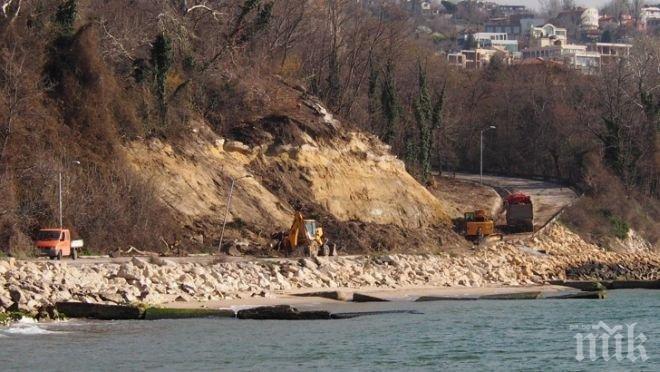 Удължават до 16 април бедственото положение над Крайбрежната алея във Варна