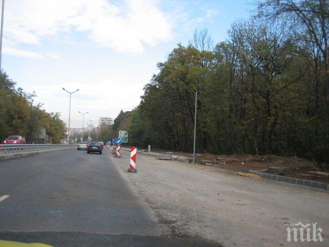 ТАПА! Яка катастрофа между ТИР и кола задръсти бул. Пейо Яворов 