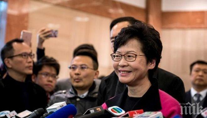 Кари Лам е избрана за следващ лидер на Хонг Конг