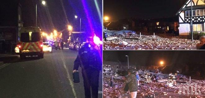 ИЗВЪНРЕДНО! Кошмар в Ливърпул! 32 ранени при рухване на сграда