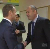 ЗНАКОВА ВИЗИТА! Туск пристига у нас, ще лети над границата с хеликоптер в компанията на президента Радев