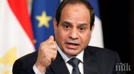 президентита сащ египет срещнат вашингтон април