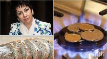 поскъпването газта идва резачка храните