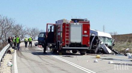 последните минути загинал катастрофата пътя русе варна