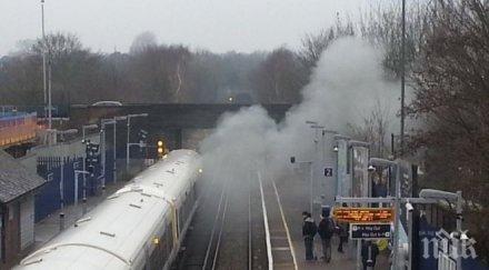 излизане влак релси индия пострадали души