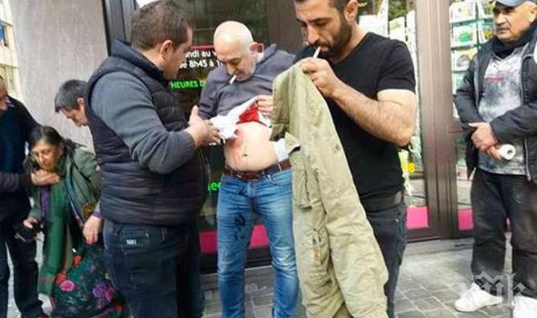 КЛАНЕ! Трима кюрди са намушкани с нож при сблъсъците пред турското консулство в Брюксел
