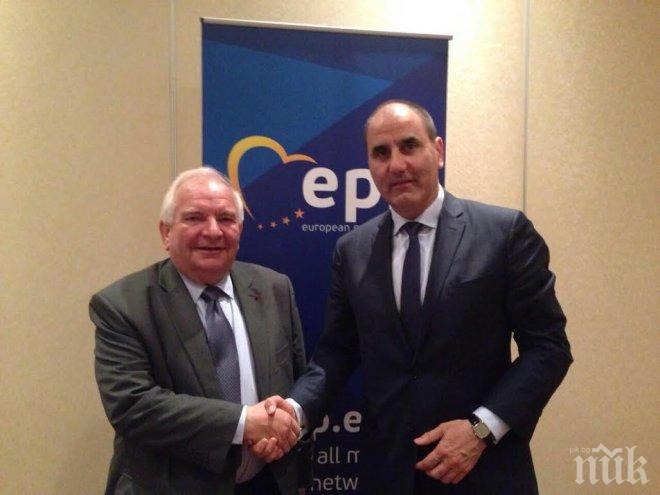Цветанов в Малта: Жозеф Дол поздрави Бойко Борисов и ГЕРБ за изборната победа