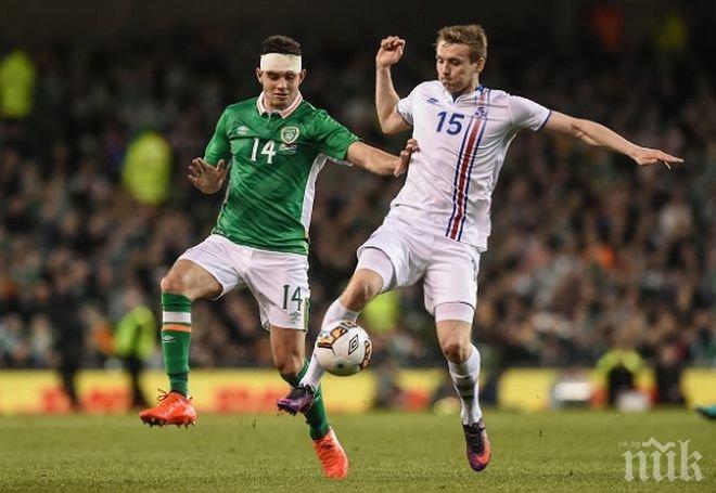 Исландците удариха Ейре на Авива Стейдиъм