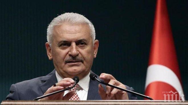 Турският премиер: Европа да не се меси в референдума ни