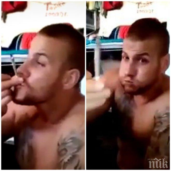 Изплува таен клип с Малката Рижа, сниман с марихуана в панделата (ВИДЕО)