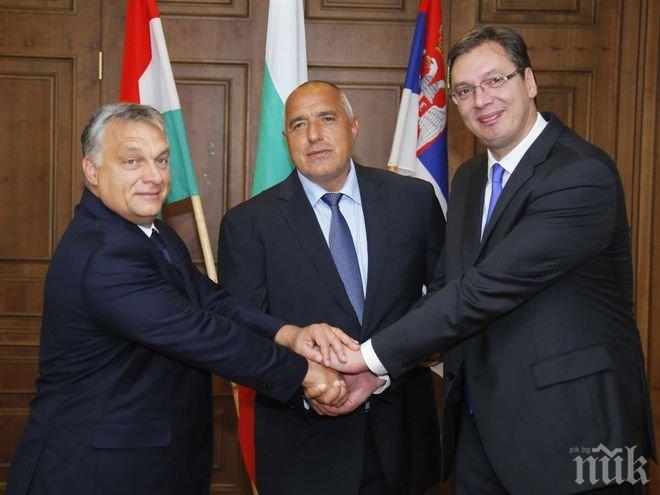 ПЪРВО В ПИК! Виктор Орбан и Александър Вучич към Бойко Борисов: Убедени сме, че ще съставите силно и стабилно правителство