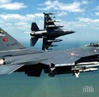 Жега! Турски изтребители нарушиха гръцкото въздушно пространство 