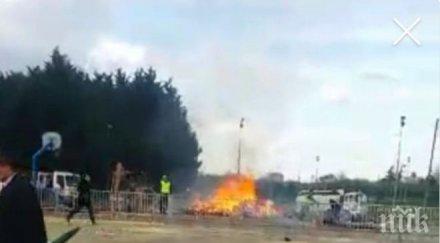 петима тежко ранените взрива париж 130 пожарникари гасят стихията