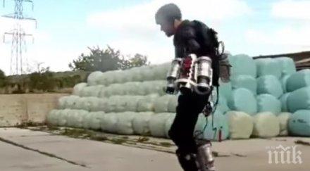 изобретател полетя реактивни двигатели въздуха видео