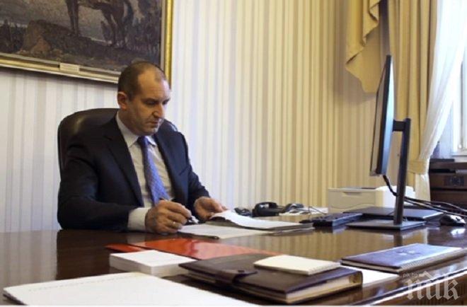 Румен Радев публикува видеоотчет за втория месец от мандата си