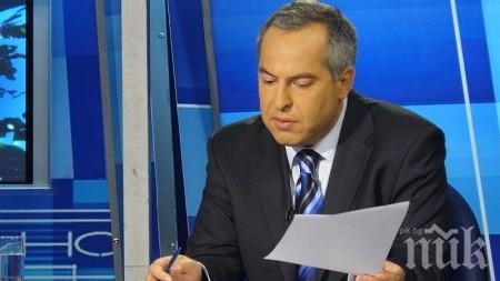 Бойко Василев се поболя от развода, журналистът с хипертонична криза преди ефир
