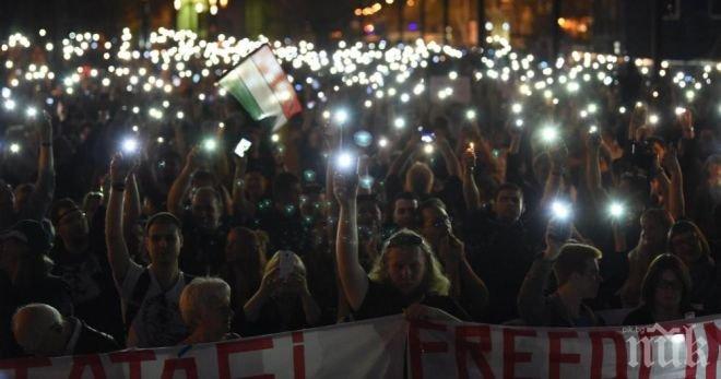 Няколко хиляди протестираха в Будапеща в защитата на Централноевропейския университет